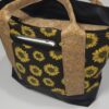 Handmade Sunflower Cork Handbag
