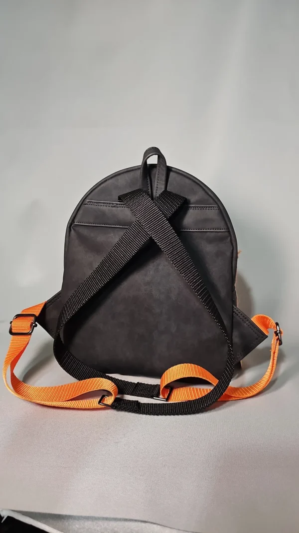 Handmade Mini Backpack with Black Cats