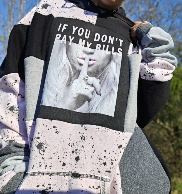 Custom Upcycled Hoodies