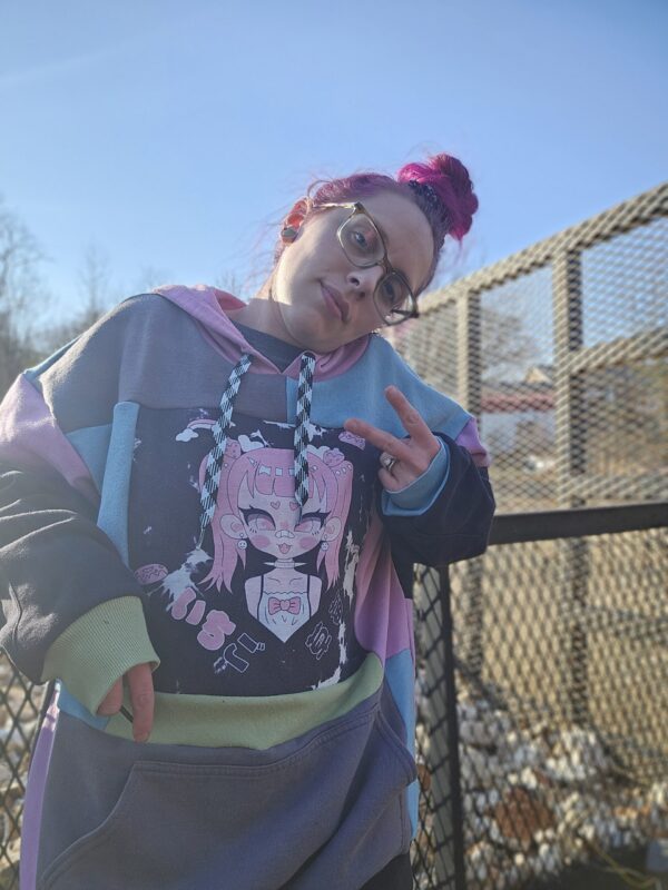 Custom Upcycled Hoodies