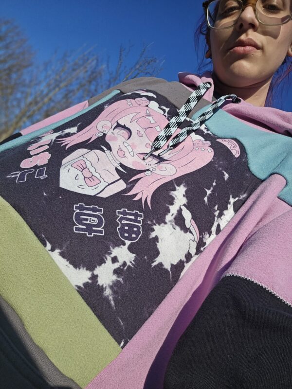 Custom Upcycled Hoodies