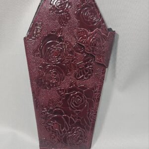 Coffin Wallet - Red Roses