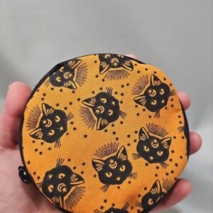 Black Cat Coin Purse