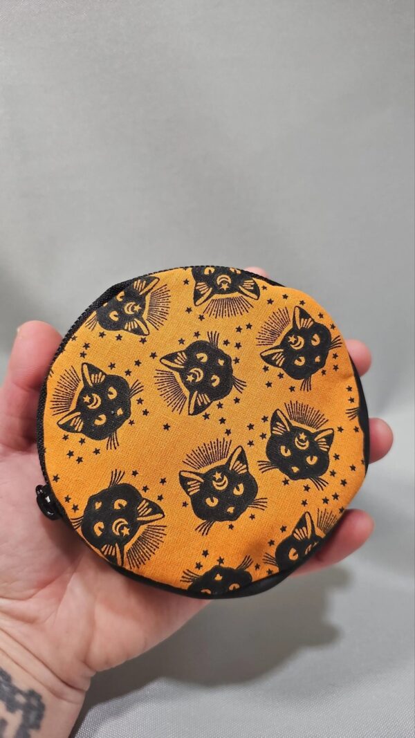 Black Cat Coin Purse
