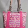 Groovy Pink Mushroom Handbag